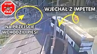 Kierowca miejskiego autobusu mało nie rozjechał pieszych na przejściu w Szczecinie.  STOP PIRAT
