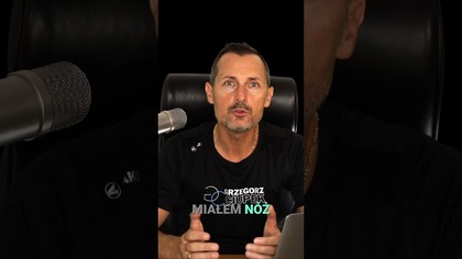 Miałem nóż i kawałek kartonu