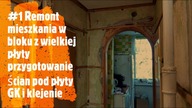 #1 Remont mieszkania w bloku z wielkiej płyty #1 przygotowanie ścian pod płyty GK i klejenie