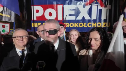 Grzegorz BRAUN - Marsz Gwiaździsty i Manifestacja NSZZ &bdquo;Solidarność＂ Katowice (04.11.2025)