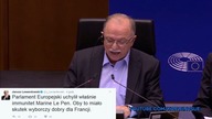 Immunitet Marine Le Pen - Janusz Korwin-Mikke + komentarz Janusza Lewandowskiego