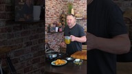 Sznycle z kurczaka w sosie kaczupowo musztardowym / Shorts #food #pewnidobregoprzepisu #cooking