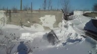 Parkour w zimowym wydaniu