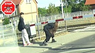 Przegrana walka ze szlabanem.  STOP PIRAT