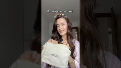KOSMETYCZKA DO SZKOŁY! #BackToSchool #powrótdoszkoły #szkolnakosmetyczka