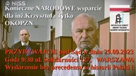 Inż Krzysztof Tytko OKOPZN zapowiedź kolejnej rozprawy 29. 09. 2023 SPRZECIW wobec fuzji Orlen/PGNiG
