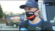 Punktów brakło całej drużynie - G.  Łaguta po meczu w Gorzowie - 11. 04. 2021r.