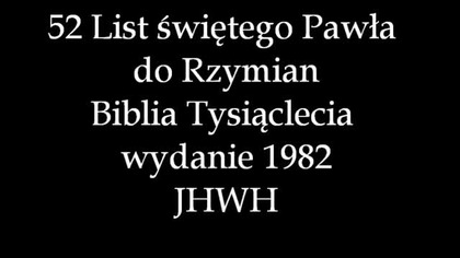 List do Judejczyk&oacute;w mieszkających w Rzymie lektor pl 8+