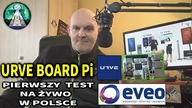 Test URVE BOARD Pi V2 - Polska alternatywa dla Raspberry Pi 3B/4B ARM Rockchip 3566 A55 i MALI G52.