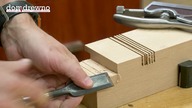 722. Żeliwny strug wręgownik Dictum 19mm