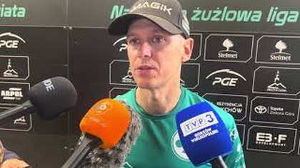 J.  Hampel po meczu z Rybnikiem - 30. 05. 2025r.