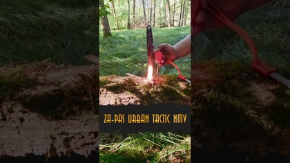 ZA-PAS URBAN TACTIC NMV  TEST NOŻA  4,5 mm | 59 HRC | FULL TANG | POLSKI NÓŻ