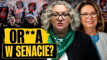 Orgazm i kpiny z kobiet.  Na to szły pieniądze z Senatu?