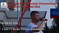 Godzina W , 1 sierpnia 2022 roku . KARAT NM