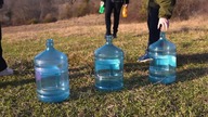 Experiment: Coca Cola, Fanta, Sprite VS Huge Baloons with Mentos