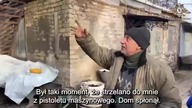 02. 12. 2022r - rosyjski cywil, spalono m&oacute;j dom.. NAPISY PL