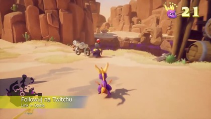 Spyro Reignited Trilogy #4 Drugi BOSS ! i Crash :C | PC | Spyro the Dragon