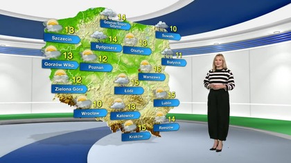 Prognoza pogody na TVN Meteo (13. 04. 2023)