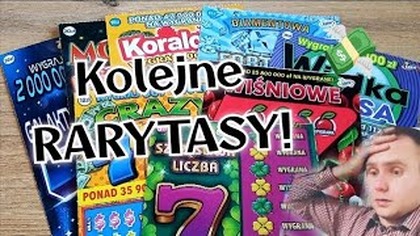 Zdrapki Lotto  Rarytasów ciąg dalszy! Siódemki rządzą! 