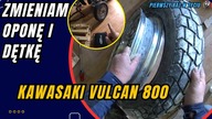 Zmiana Opony i Dętki W Kawasaki Vulcan 800