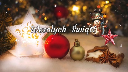 Najważniejsze są chwile radości!  Wesołych Świąt! 