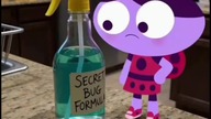 Ladybird Lu talking to the Secret Bug Formula 5