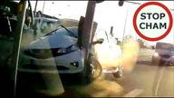 Wypadek w Rzgowie na skrzyżowaniu #1675 Wasze Filmy