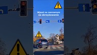 Wjazd na skrzyżowanie na czerownym świetle - Volvo XC 60 #shorts #rikordwidjo