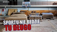 Hala sportowa w Prudniku doszczętnie zniszczona po powodzi.  Usuwane są tony płyt