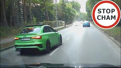 Kierowca Audi traci prawo jazdy w 5 minut #2248 Wasze Filmy