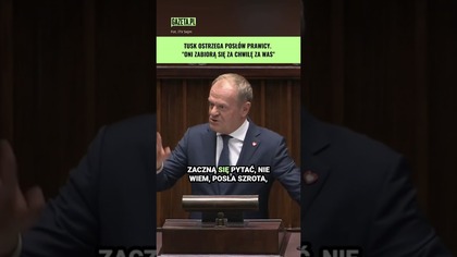 Lustrowanie pochodzenia polityków.  Tusk: Wiecie, czym to się skończy na tej sali? #shorts
