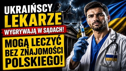 Ukraińscy lekarze wygrywają w sądach! Mogą leczyć bez znajomości polskiego!