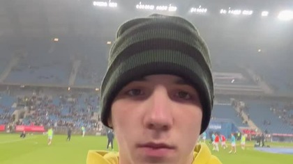 Lech Poznań Vs Zagłębie Lubin meldunek prosto ze stadionu przed rozpoczęciem meczu .  #shorts