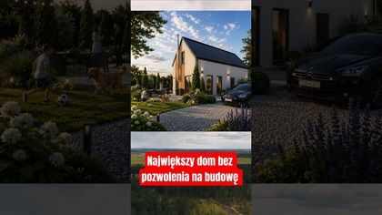 największy dom letniskowy bez pozwolenia na budowę #dom #nieruchomości #budowadomusamemu #diy