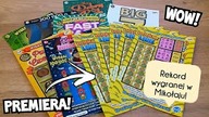 Zdrapki Lotto #520 Premiera! 5 zdrapek Szczęśliwe Linie  Jest niezła wygrana 