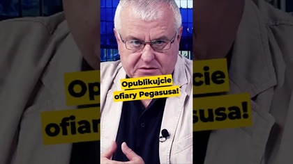 Opublikujcie ofiary Pegasusa! #polityka #Ziobro #PiStoMafia #PiStoRosja #Pegasus #komisja