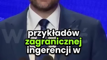J. D.  VANCE U ORBANA O INGERENCJI UE W WYBORY NA WĘGRZECH!