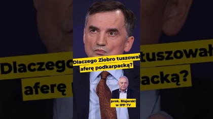 Dlaczego Ziobro tuszował aferę podkarpacką? - prok.  Blajerski #polityka #AferaPodkarpacka #Ziobro