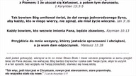 Bóg mówi do ciebie dziś