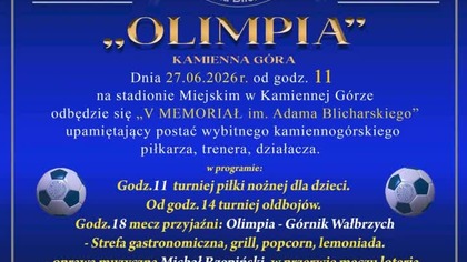 V Memoriał im.  Adama Blicharskiego - Kamienna Góra, 27. 06. 26 r.