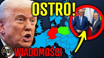 Wściekły Trump ZAGROZIŁ Niemcom! CHOWACIE SIĘ ZA TUSKIEM