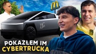 FRIZ I CZAJNIK ZA KIEROWNICĄ TESLI CYBERTRUCK  Reakcje w McDonalds!