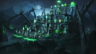 Necropolis town screen (animated) - Might & Magic Heroes VII