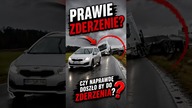 Ciężarówka uciekła do rowu ale czy naprawdę groziło zderzenie? #droga #wyprzedzanie