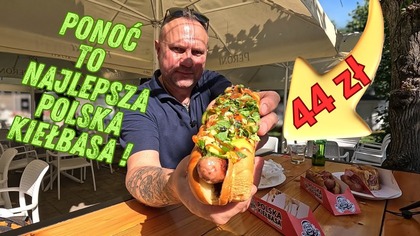 Sopot - Ponoć to najlepsza Polska kiełbasa - HOT DOG za 44 zł ! / Oddaszfartucha