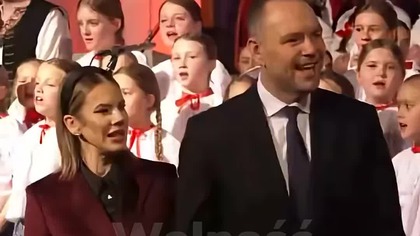 NAWROCKI Z ŻONĄ NA GÓRALSKIM KOLĘDOWANIU!