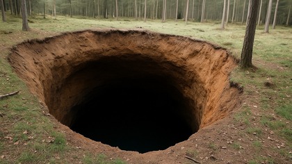 Ten Dron Wleciał Do Dziury Mela To Co Zostało Uchwycone Przeraża Cały Świat