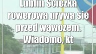 Lublin: Ścieżka rowerowa urywa się przed wąwozem.  Wiadomo, kto ją przedłuży
