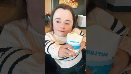 Test McFlurry z posypką TNT z Minecraft  | #shorts | Magdalena Augustynowicz