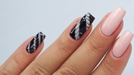 Braid nails tutorial / charbonne